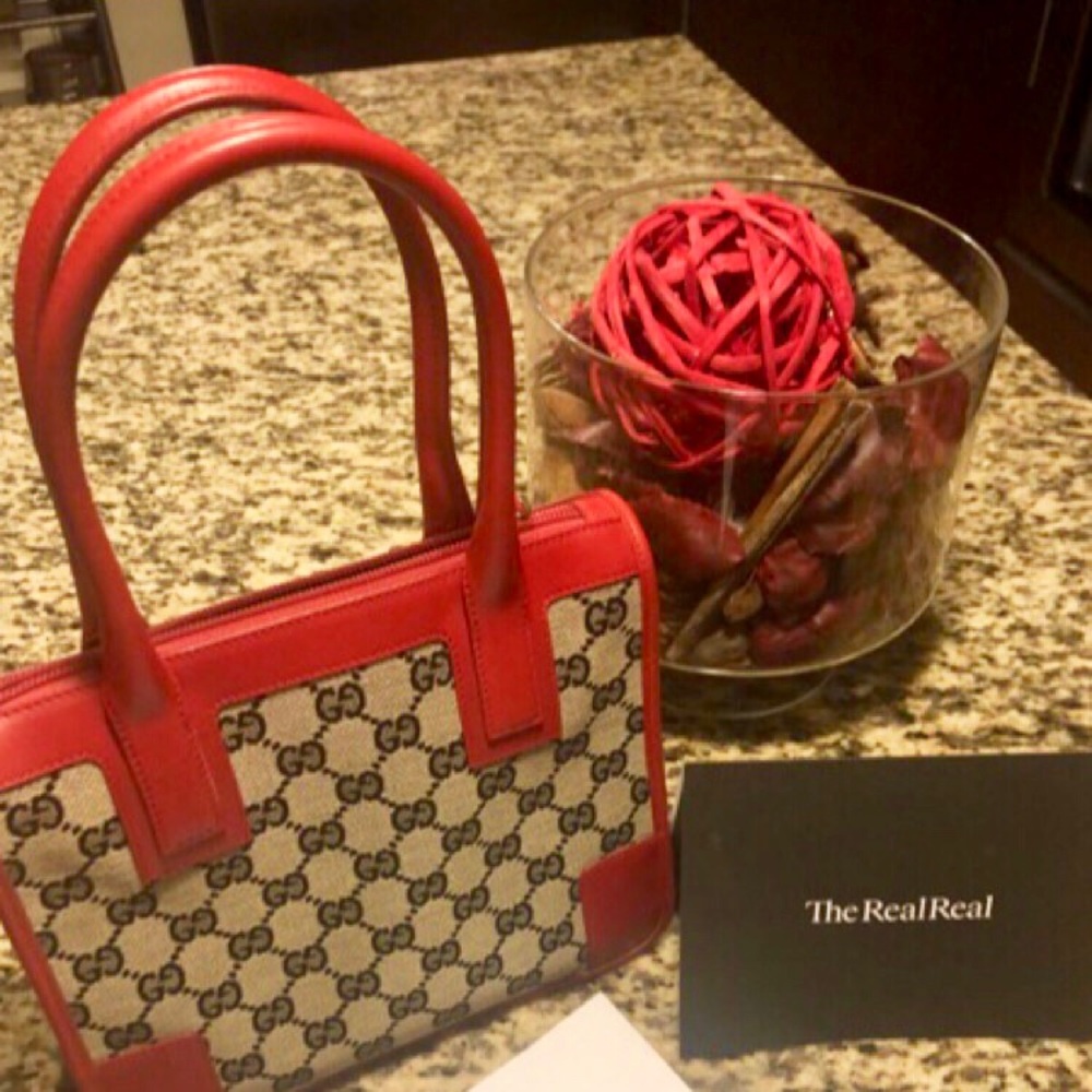 Vintage Gucci mini tote